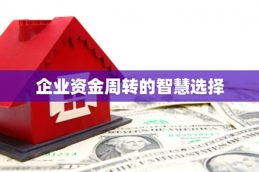 石门企业资金周转的智慧选择