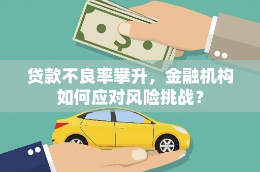 石门贷款不良率攀升，金融机构如何应对风险挑战？