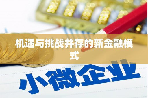 石门机遇与挑战并存的新金融模式
