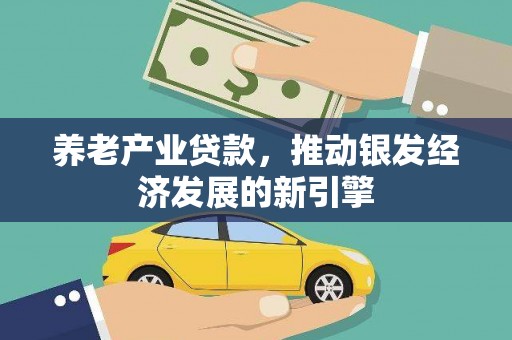 石门养老产业贷款，推动银发经济发展的新引擎