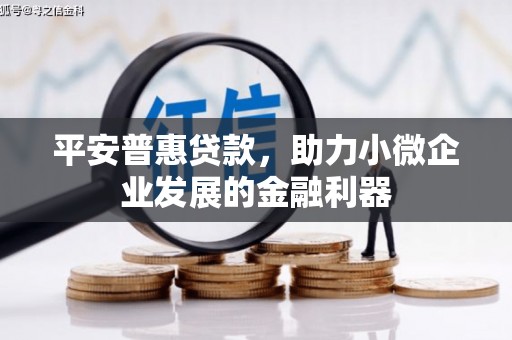 石门平安普惠贷款，助力小微企业发展的金融利器