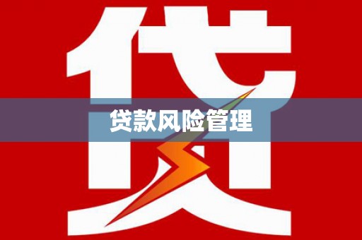 石门贷款风险管理