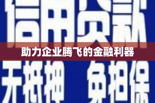 石门助力企业腾飞的金融利器