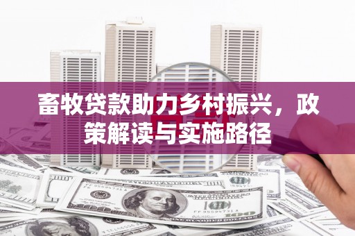 石门畜牧贷款助力乡村振兴，政策解读与实施路径
