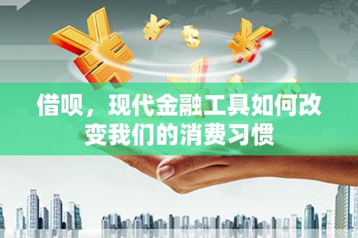 石门借呗，现代金融工具如何改变我们的消费习惯