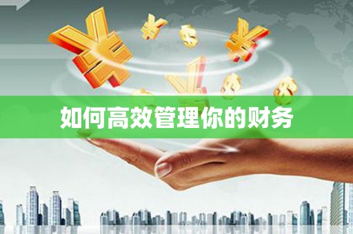 石门如何高效管理你的财务