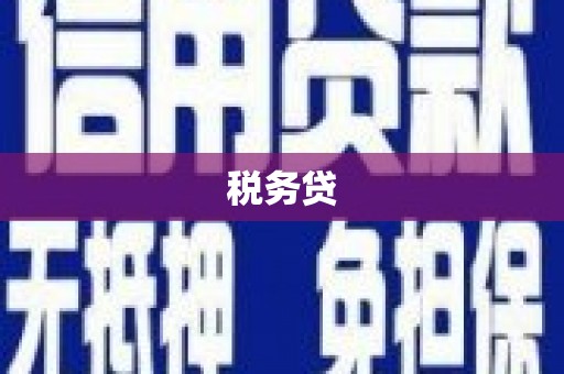 石门税务贷