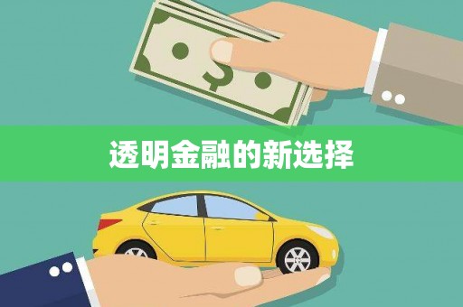 石门透明金融的新选择