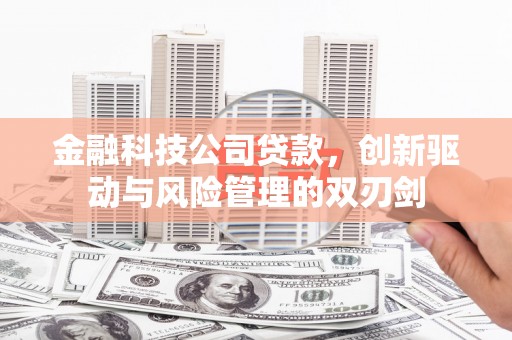 石门金融科技公司贷款，创新驱动与风险管理的双刃剑