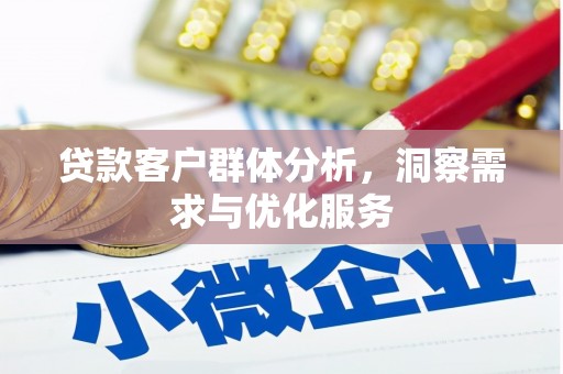 石门贷款客户群体分析，洞察需求与优化服务
